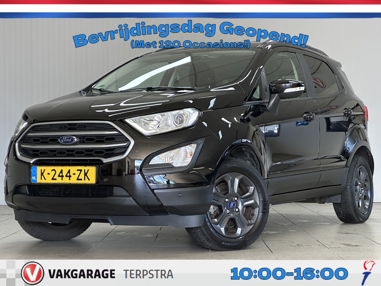Ford EcoSport - 1.0 EcoBoost ST-Line Black/ Trekhaak/ Voorruitverw./ Stoel + Stuurverw./ Android Auto/ DAB - AutoWereld.nl
