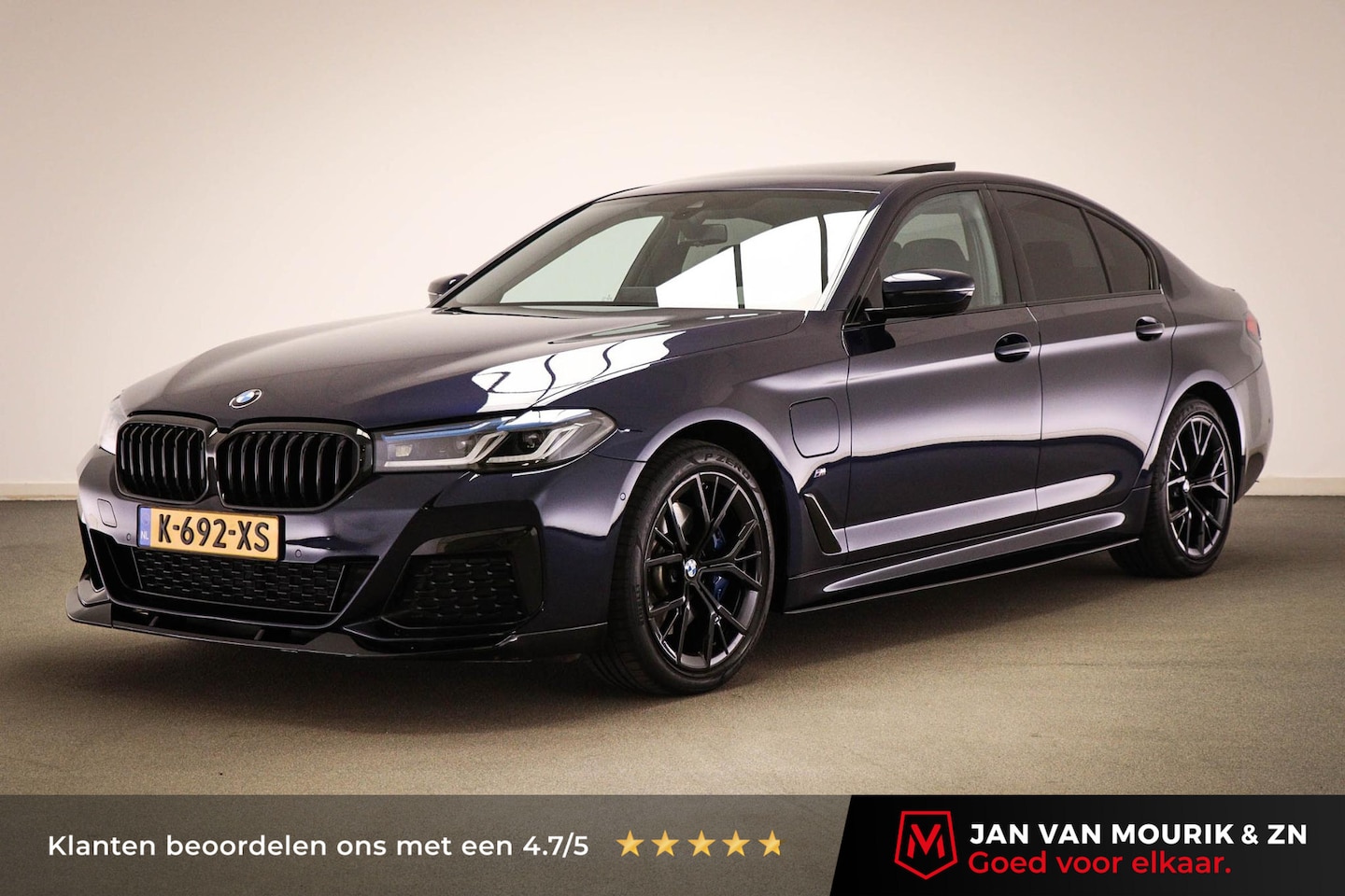 BMW 5-serie - 530e M-Sport High Executive | SUPER SPORT STOELEN | LASER LED | SCHUIFDAK | 19" - AutoWereld.nl