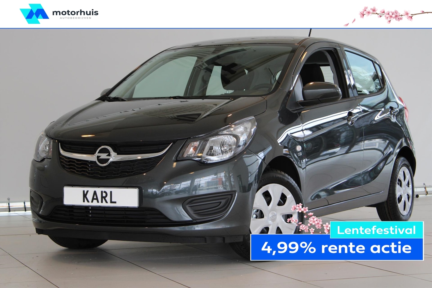 Opel Karl - 1.0 75pk 120 Jaar Edition / Airco / Cruise Controle - AutoWereld.nl