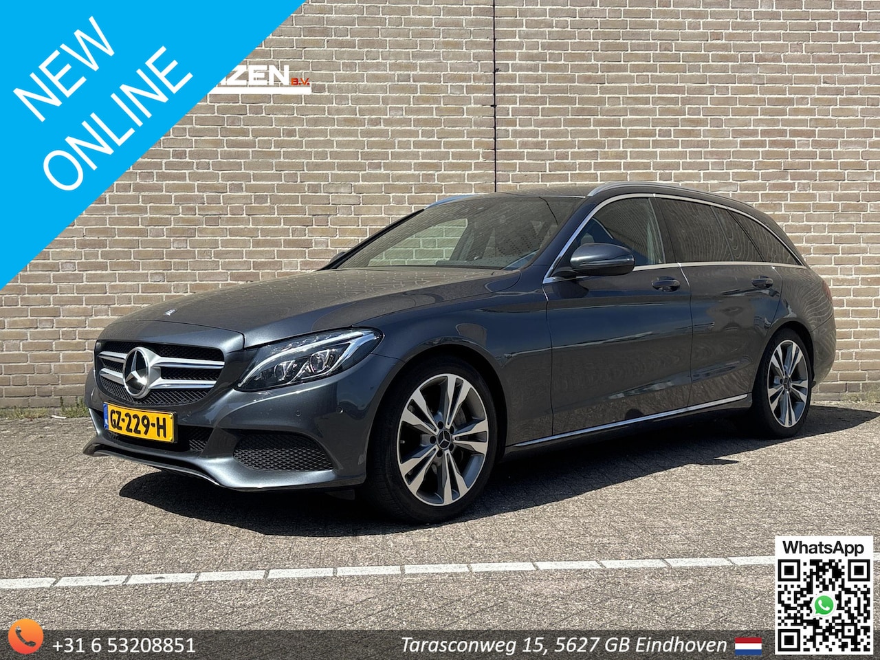 Mercedes-Benz C-klasse Estate - 350 e Lease Edition | Leder | Climate | Cruise | Navi | PDC | Stoelverwarming | - AutoWereld.nl