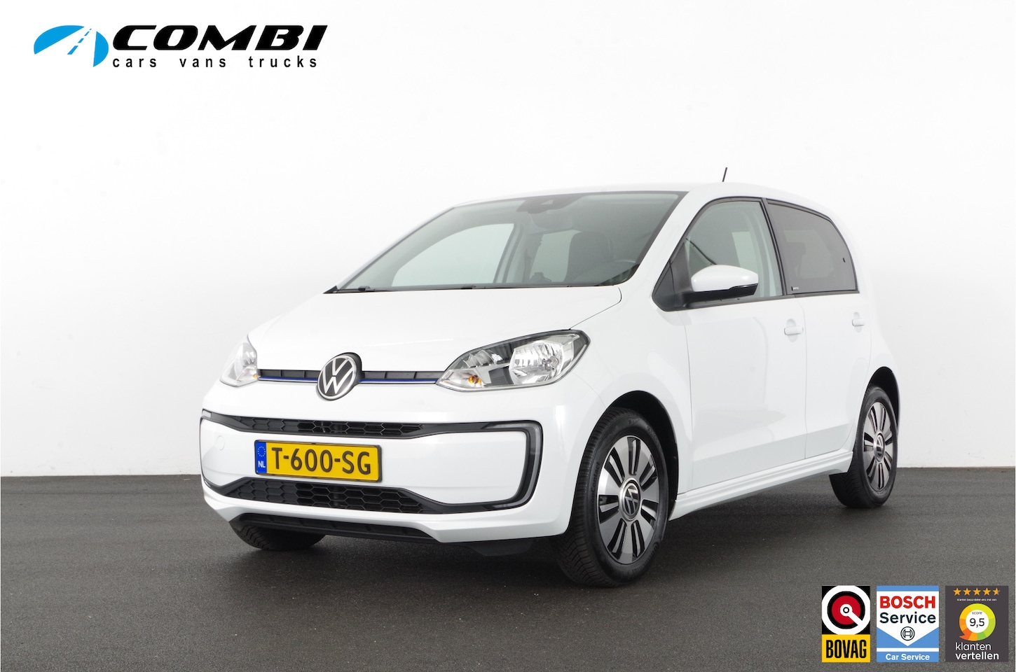 Volkswagen e-Up! - United > Getint glas/sfeerverlichting/Stoelverwarming/All season banden... - AutoWereld.nl