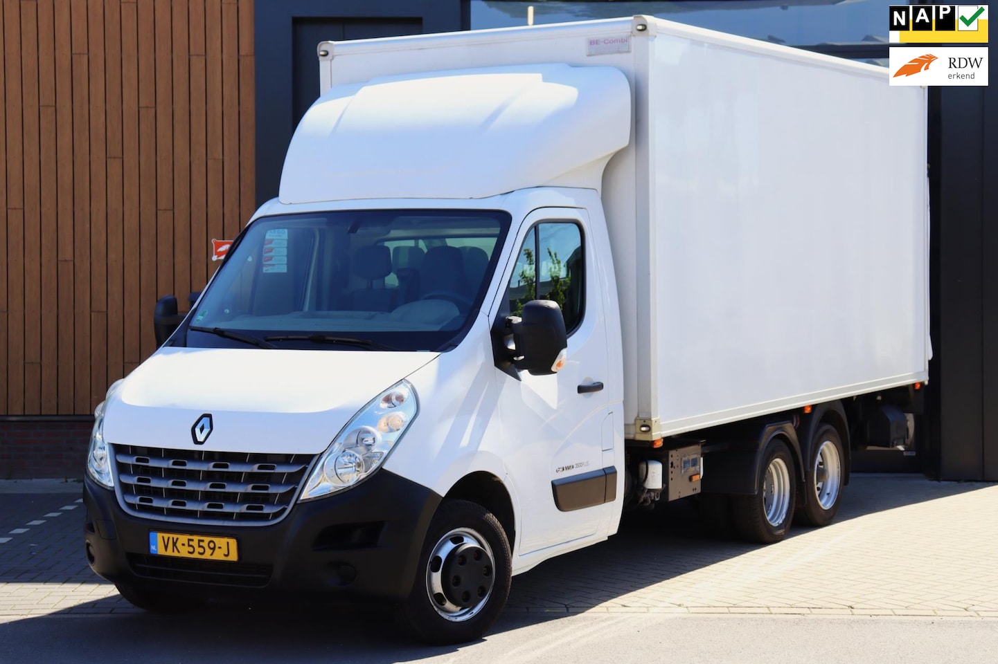 Renault Master Combi - T35 2.3 dCi 150 PK BE-Combi/Clickstar | 7-Ton| Dhollandia laadklep | Dubbel Lucht - AutoWereld.nl