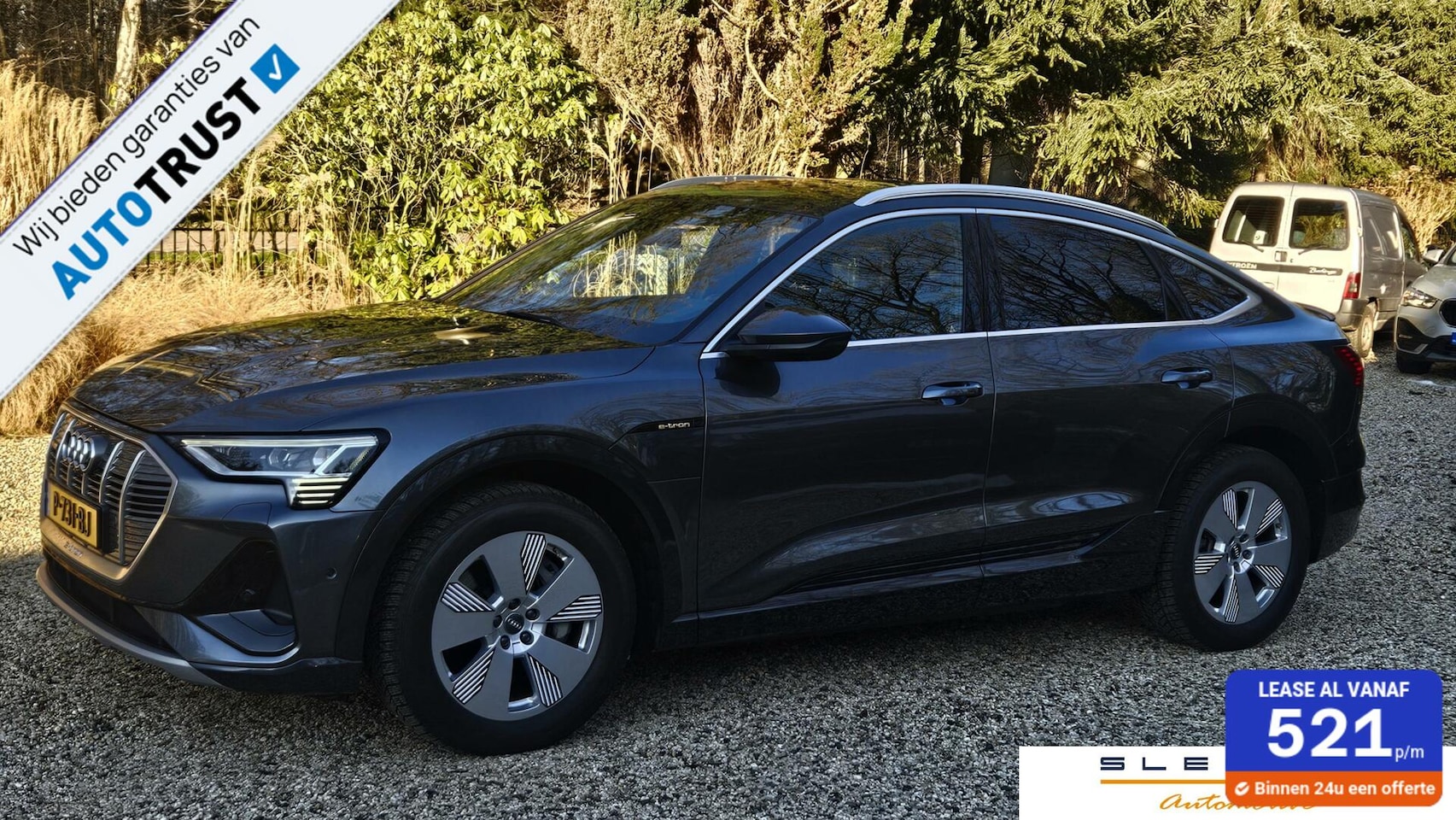 Audi e-tron Sportback - 55 quattro Business edition 95 kWh Met zomer 21 inch en Wintervelgen 19 inch - AutoWereld.nl