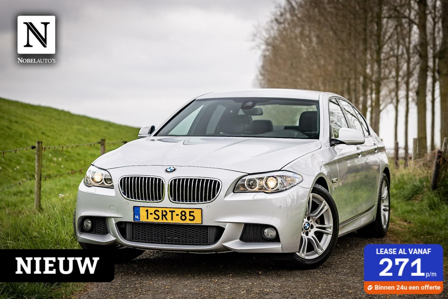 BMW 5-serie - 520i M Sport | Virtual Cockpit | Trekhaak | NAP - AutoWereld.nl