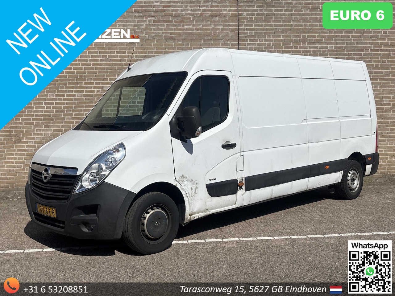 Opel Movano - 2.3 CDTI L3H2 | € 7.950,- NETTO! | Euro 6 | Airco | Cruise | Navi | PDC | - AutoWereld.nl
