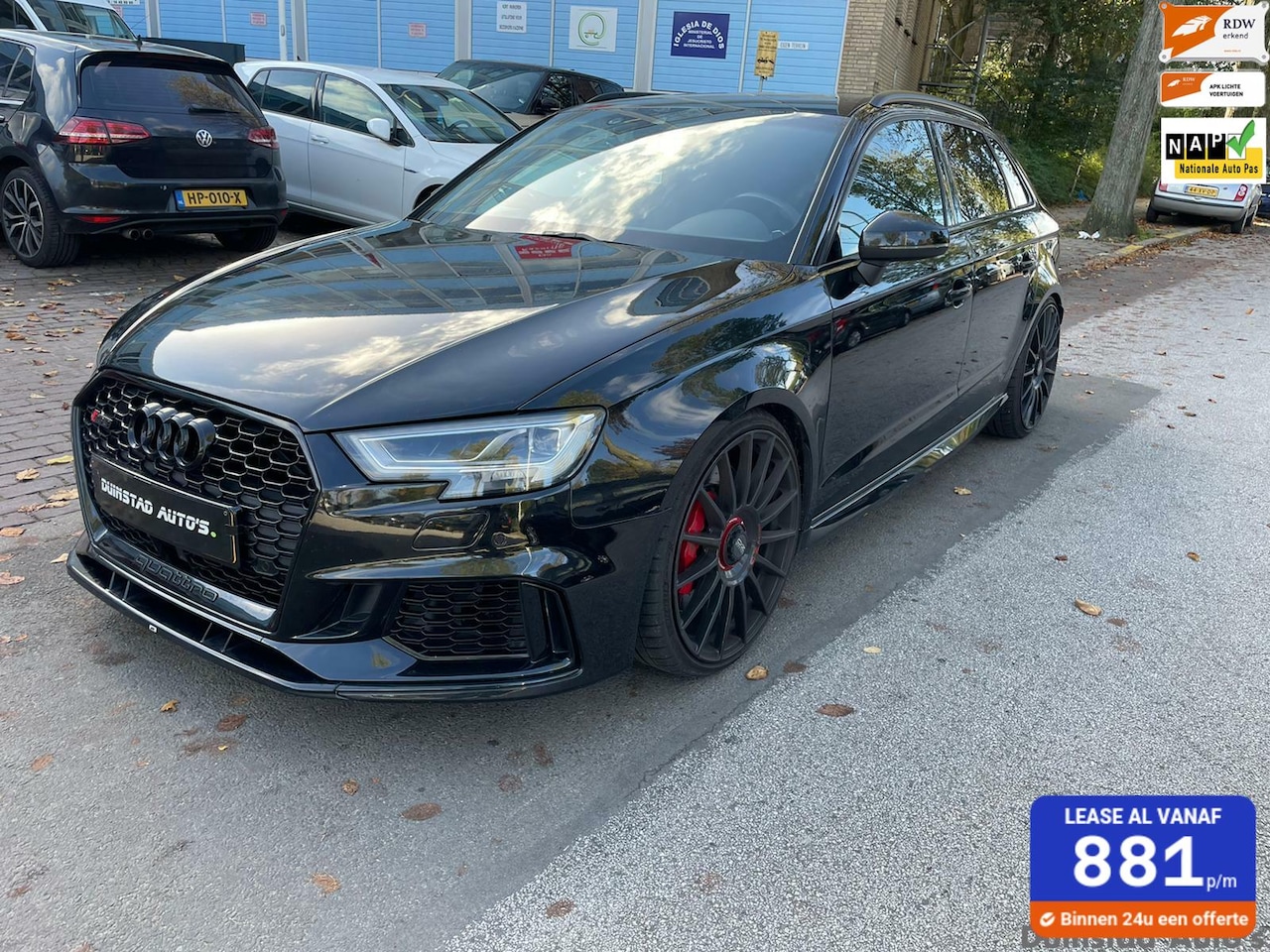 Audi RS3 - 2.5 TFSI RS 3 quattro PANO Virtual Onderhouden - AutoWereld.nl