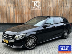 Mercedes-Benz C-klasse Estate - 180 AMG-line Automaat | Panoramadak | Lederen bekleding | Stoelverwarming | Burmester Audi
