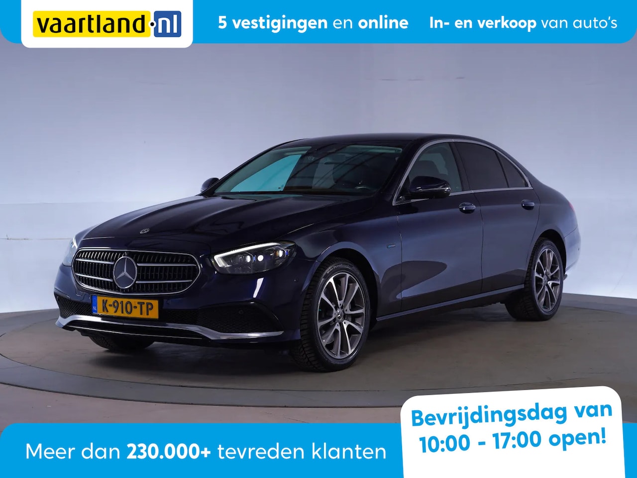 Mercedes-Benz E-klasse - 300 e Business Solution Luxury Aut. [ Widescreen 360-Camera Sfeerverlichting ] - AutoWereld.nl