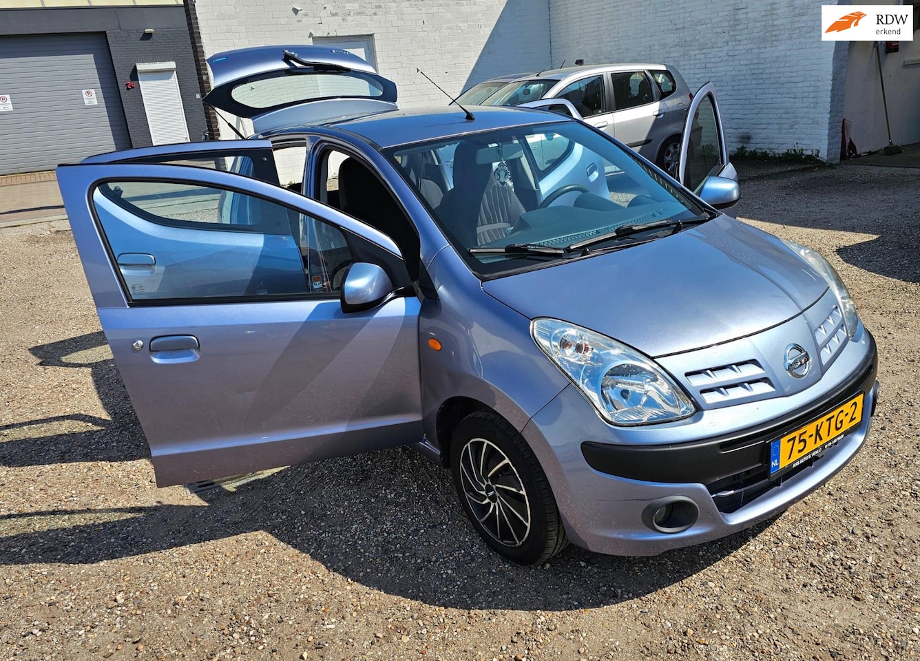 Nissan Pixo - 1.0 Acenta km 126.000 nap nwe apk - AutoWereld.nl
