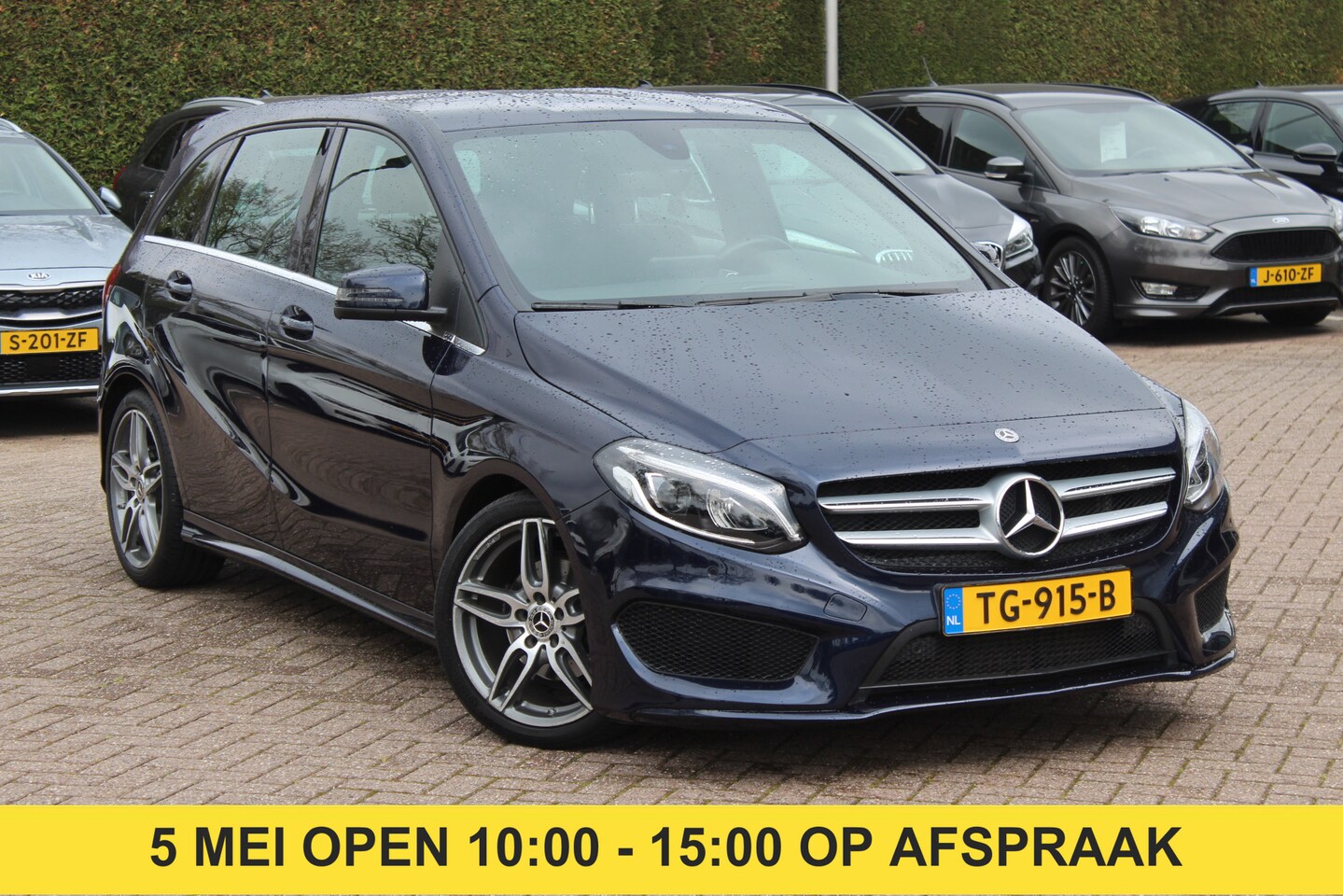 Mercedes-Benz B-klasse - 180 Business Solution AMG Upgrade Edition / Camera / Navigatie / 18'' / Stoelverwarming / - AutoWereld.nl