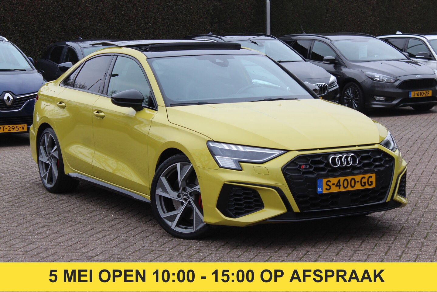 Audi S3 - Limousine 2.0 TFSI quattro Edition One / Panoramadak / Camera / RS Seats / B&O / 19'' / Ma - AutoWereld.nl