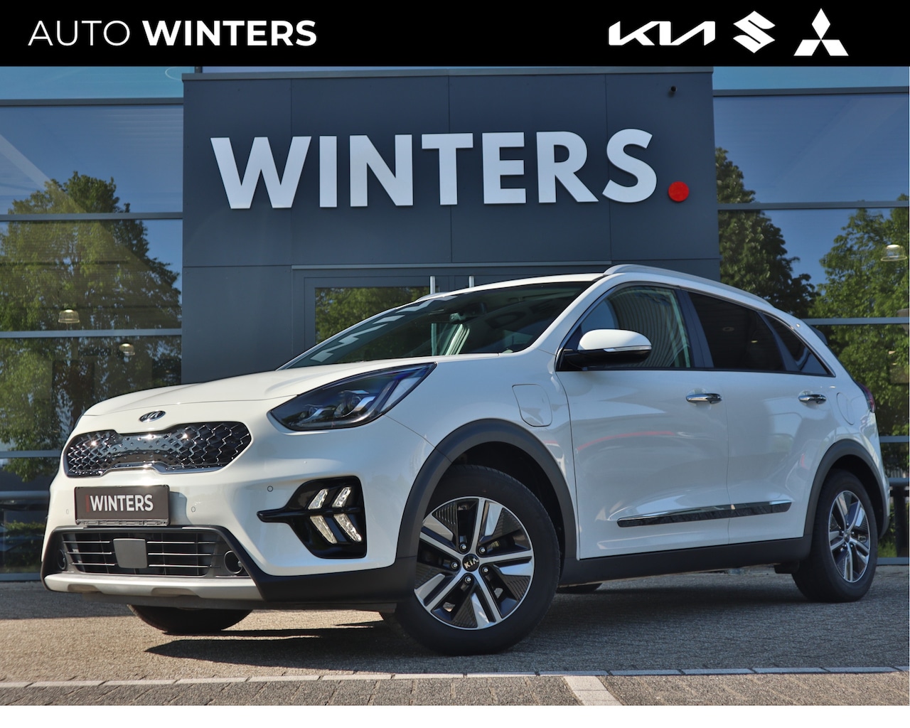 Kia Niro - 1.6 GDi PHEV Plug-In-Hybrid ExecutiveLine ECC Cr.Control-Adapt. Navi+Camera+BT Leder+Verw. - AutoWereld.nl