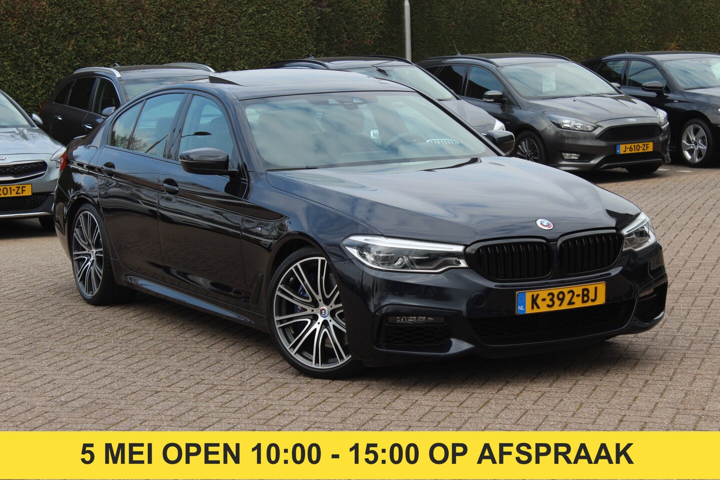 BMW 5-serie - 540i xDrive High Exe. M Sport / Schuifdak / 360Camera / Head-up / 20'' / Softclose / Luxe - AutoWereld.nl