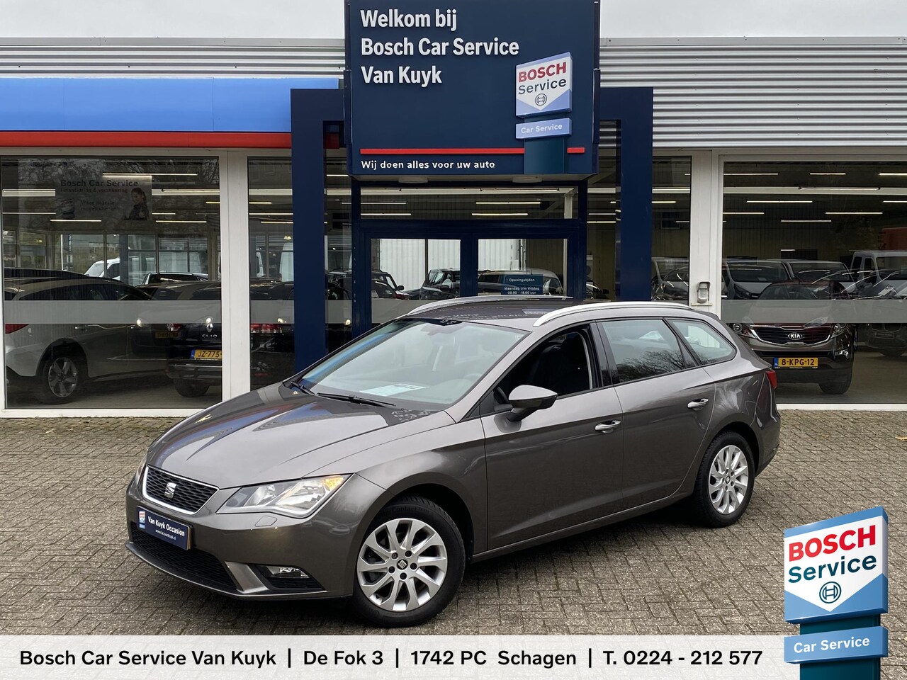 Seat Leon ST - 1.2 TSI Style / Automaat / Cruise-Control / Stoelverwarming / Radio-Bluetooth / Navi / Cli - AutoWereld.nl