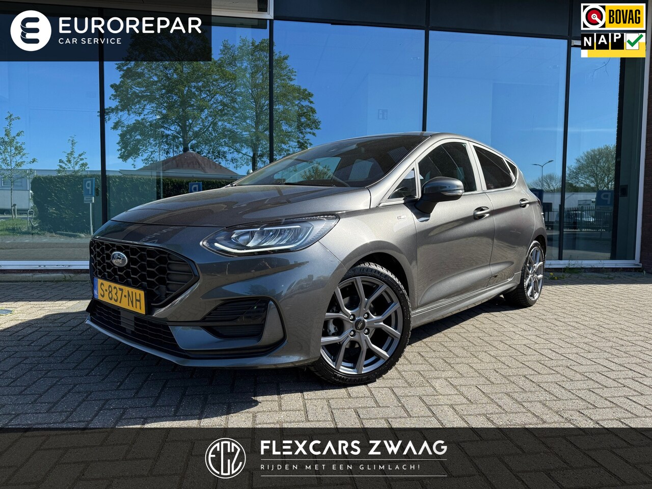 Ford Fiesta - 1.0 EcoBoost Hybrid ST-Line X - Navi - LED Matrix - Camera - Org.NL - AutoWereld.nl