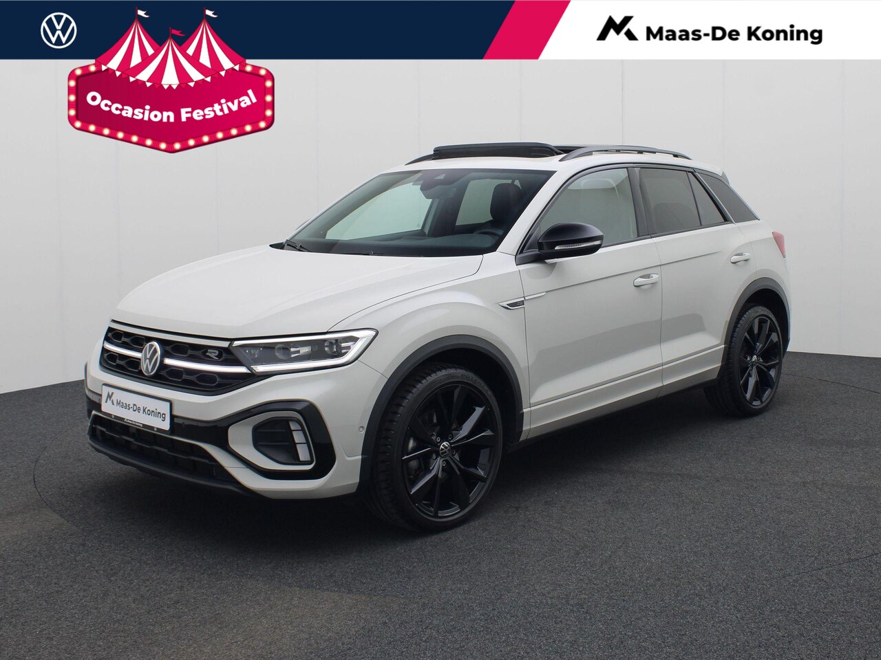 Volkswagen T-Roc - 1.5TSI/150PK R Line Blackstyle DSG · Panoramadak · Navigatie · Camera + Parkeersensoren · - AutoWereld.nl