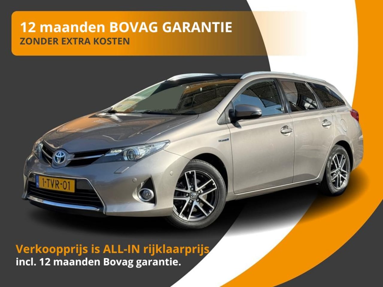Toyota Auris Touring Sports - TOURING SPORTS 1.8 HYBRID LEASE PRO PANODAK/STOELVERW./NL-AUTO - AutoWereld.nl
