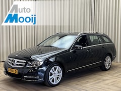 Mercedes-Benz C-klasse Estate - 180 Prestige Avantgarde *Automaat* 1/2 Leder / Navigatie / Stoelverwarming / Cruise contro
