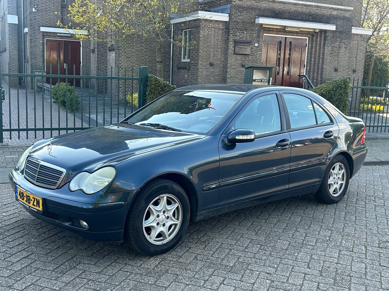 Mercedes-Benz C-klasse - 180 Elegance 2002 airco! 6-bak! cruise control! trekhaak! - AutoWereld.nl