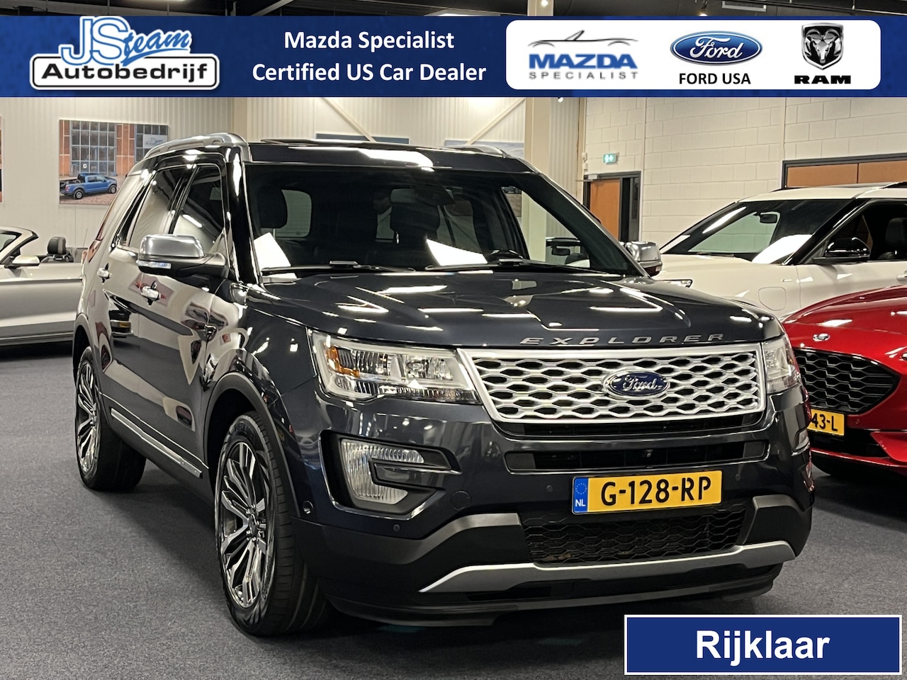 Ford Explorer - USA 3.5 V6 Ecoboost Platinum 370PK AWD | Automaat | 6-Persoons | Trekhaak | Panodak | Appl - AutoWereld.nl