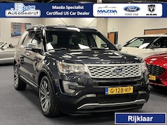 Ford Explorer - USA 3.5 V6 Ecoboost Platinum 370PK AWD | Automaat | 6-Persoons | Trekhaak | Panodak | Appl