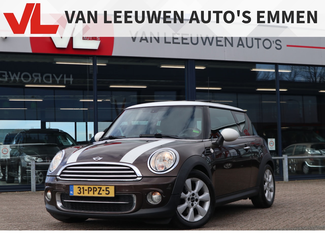MINI Cooper - Mini 1.6 Chili | Climate Control | Radio CD | Navigatie | APK 01-04-2026 - AutoWereld.nl