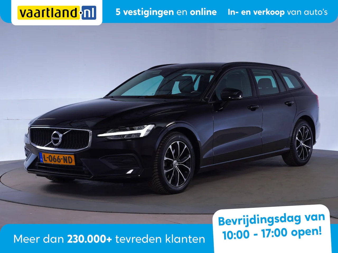 Volvo V60 - 2.0 B3 Momentum Advantage Aut. [ Navi Leder Stoelverwarming ] - AutoWereld.nl