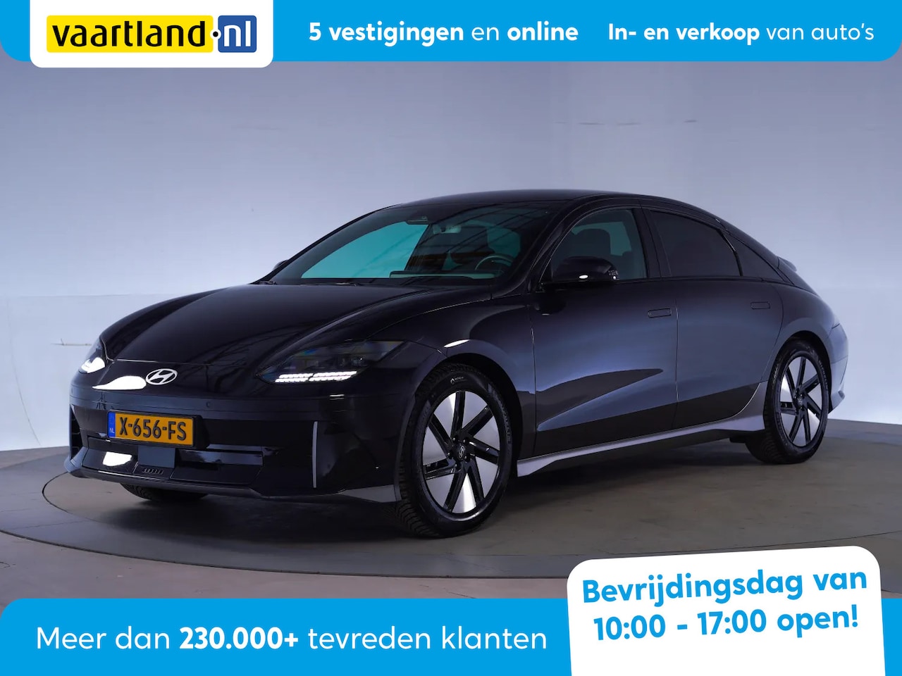 Hyundai IONIQ 6 - 77.4 kWh Connect [ LED Navi Camera ] - AutoWereld.nl
