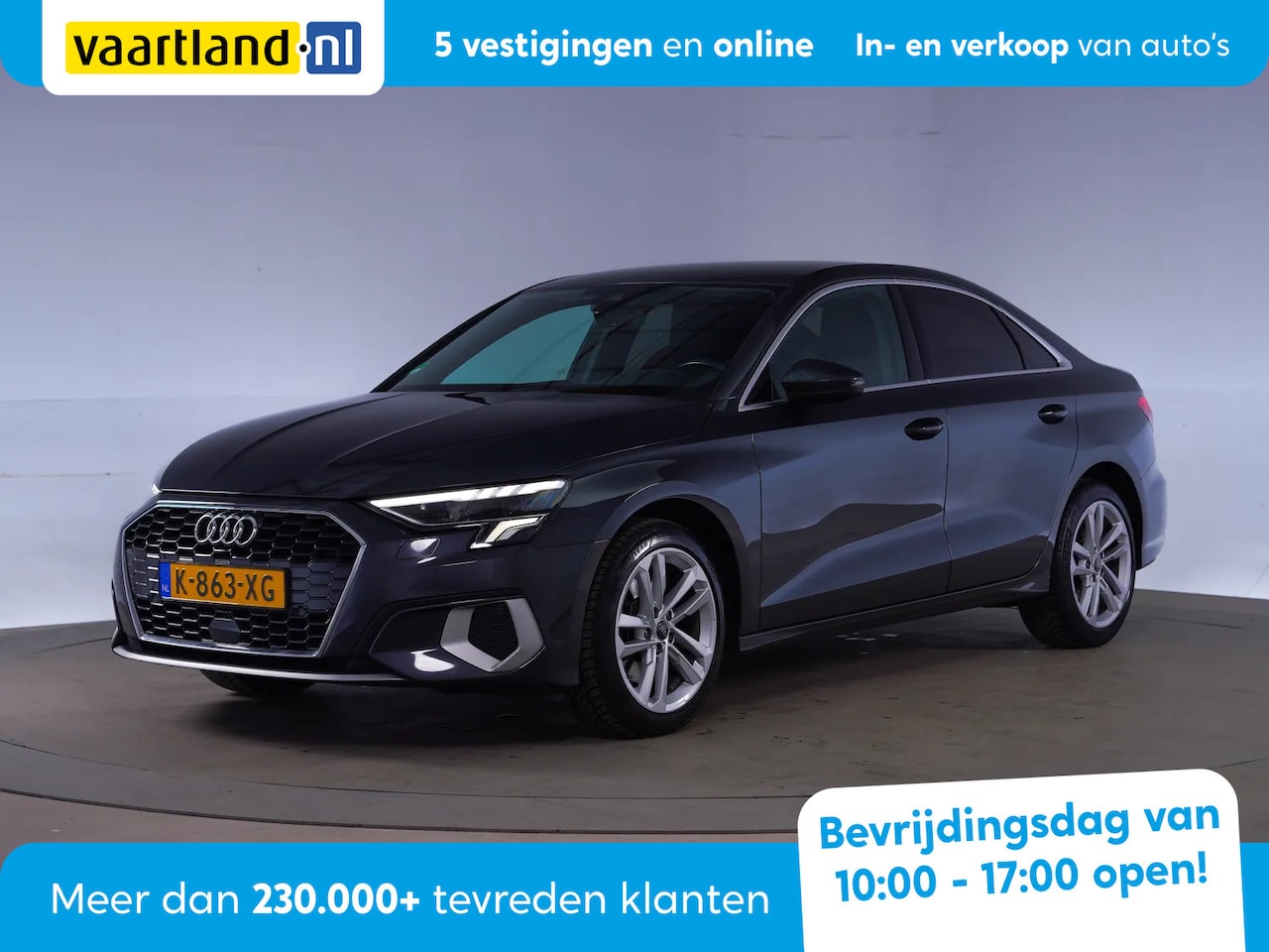 Audi A3 Limousine - 30 TFSI Sport Aut. [ Virtual Navi Sportstoelen ] - AutoWereld.nl