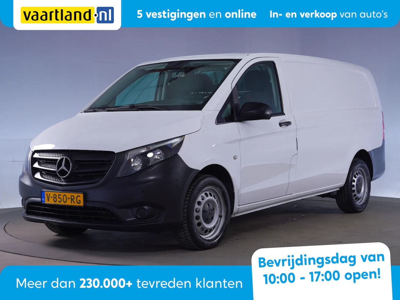 Mercedes-Benz Vito - 114 CDI Lang Aut [ Airco Cruise control Parkeersensoren ] - AutoWereld.nl