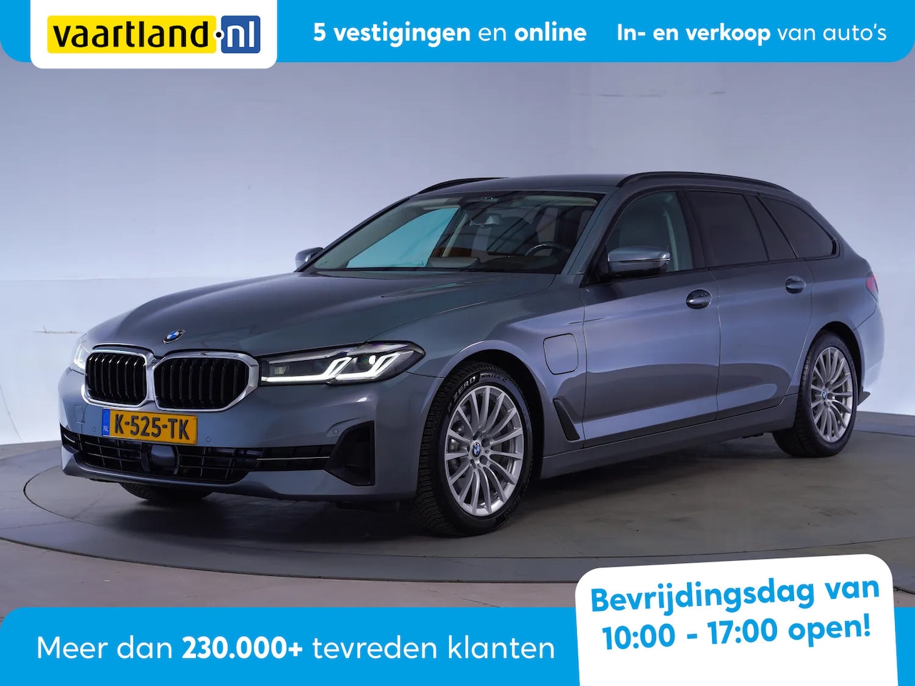 BMW 5-serie Touring - TOURNG 530e High Executive Aut. [ Adapt.cruise Comfort-zetels Harman-Kardon ] - AutoWereld.nl