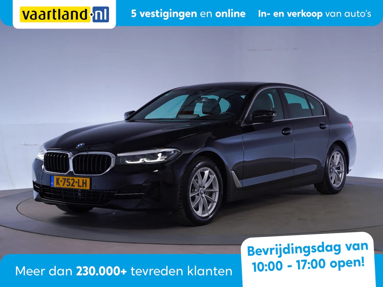 BMW 5-serie - 520i Executive Edition Aut. [ LED Leder Sportstoelen ] - AutoWereld.nl