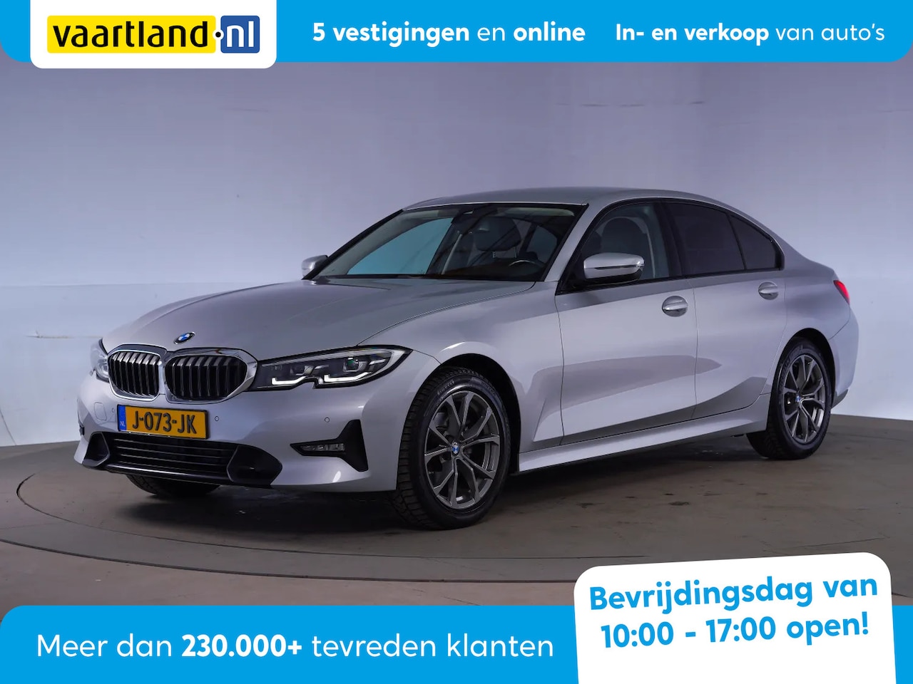 BMW 3-serie - 318i High Executive Edition Aut. [ Navi.prof Lederen Sportstoelen LED ] - AutoWereld.nl