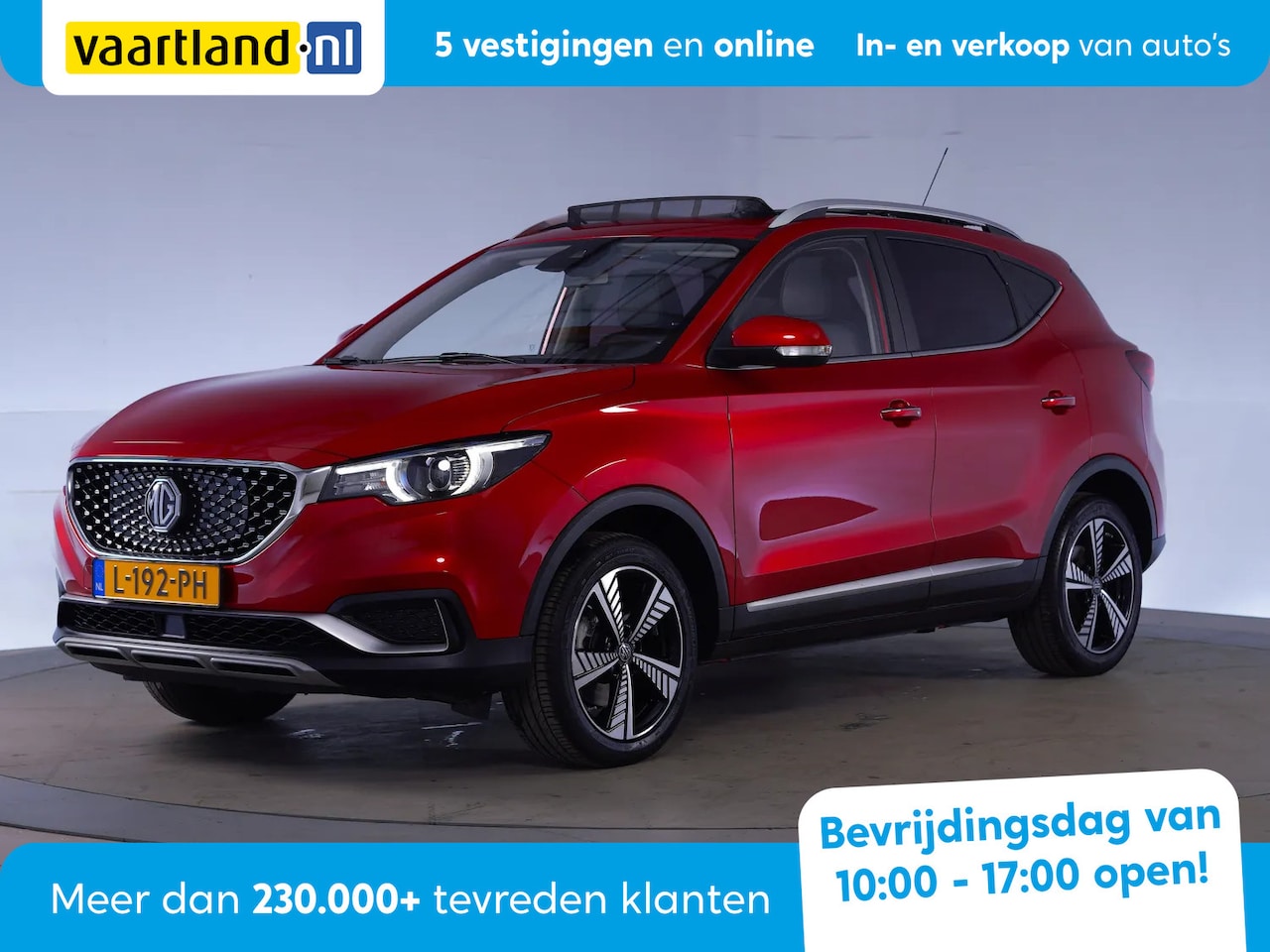 MG ZS - EV luxury 45 kWh [ Pano Leder Camera ] - AutoWereld.nl
