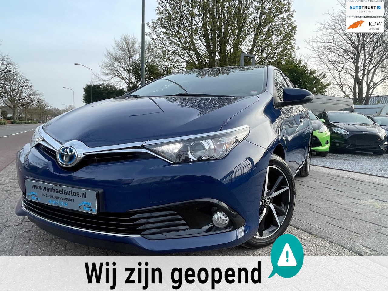 Toyota Auris - 1.8 Hybrid Edition S Clima Elek Pakket Lmv Navi - AutoWereld.nl