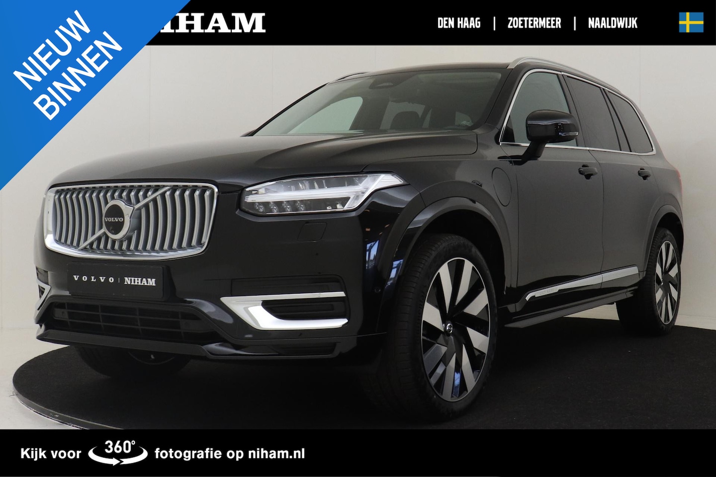 Volvo XC90 - T8 RECHARGE AWD ULTIMATE BRIGHT -PANO.DAK|BOWERS&WILKINS|GEVENT.LEDER+MASSAGE|21" - AutoWereld.nl