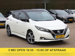 Nissan LEAF - Tekna 40 kWh / SOH 90% / 360Camera / Leder / 17'' / Keyless / ACC / DAB / Navigatie / Stoe