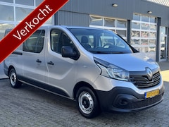 Renault Trafic - 1.6 dCi T29 L2H1 DC Marge Btw / Bpm vrij Airco Cruise controle Navigatie 5 persoons Dubbel
