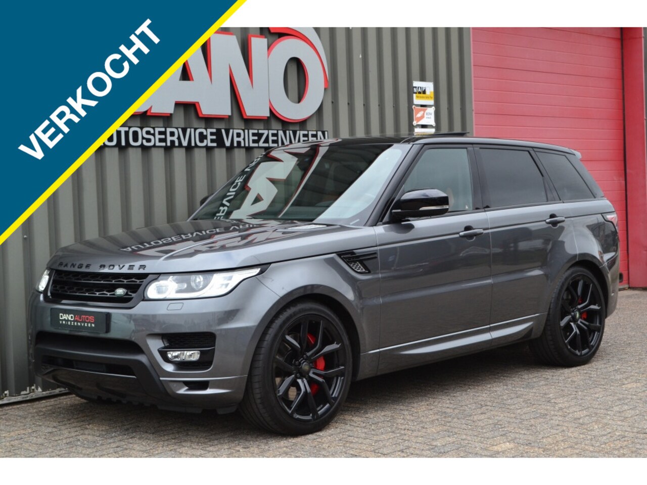 Land Rover Range Rover Sport - 4.4 SDV8 340PK Autobiography SVR/22 inch/Pano/Camera - AutoWereld.nl