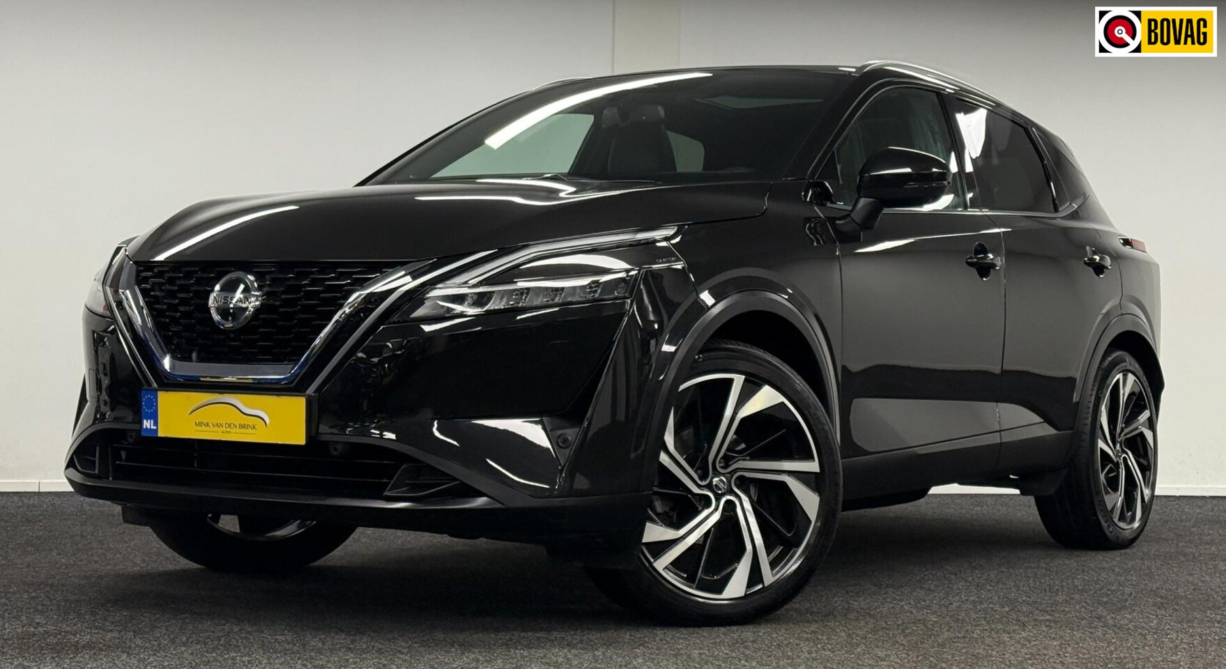 Nissan Qashqai - 1.3 MHEV Xtronic Tekna+*Panodak*Leder*360Camera*20''*Navi*Carplay* - AutoWereld.nl