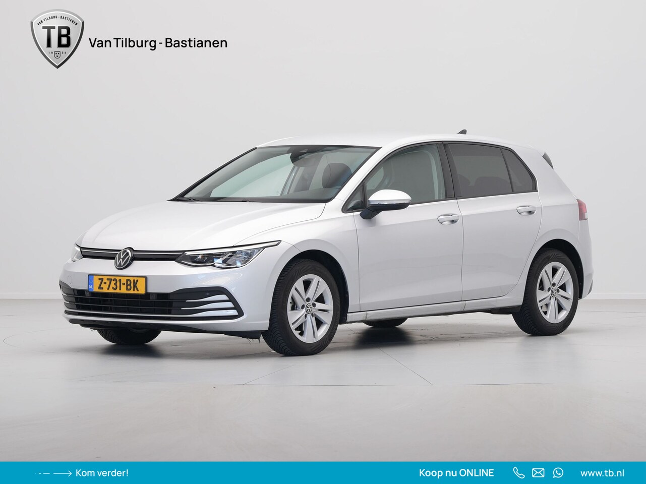 Volkswagen Golf - 1.0 eTSI 110pk DSG Life Business Navigatie Stoelverwarming Massage Acc - AutoWereld.nl