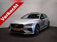 Volvo V60 - 2.0 T6 340pk AUT8 Recharge AWD R-Design/ Trekhaak 2000kg/ Sunroof/ Head-Up/ 360 Camera/ Bo