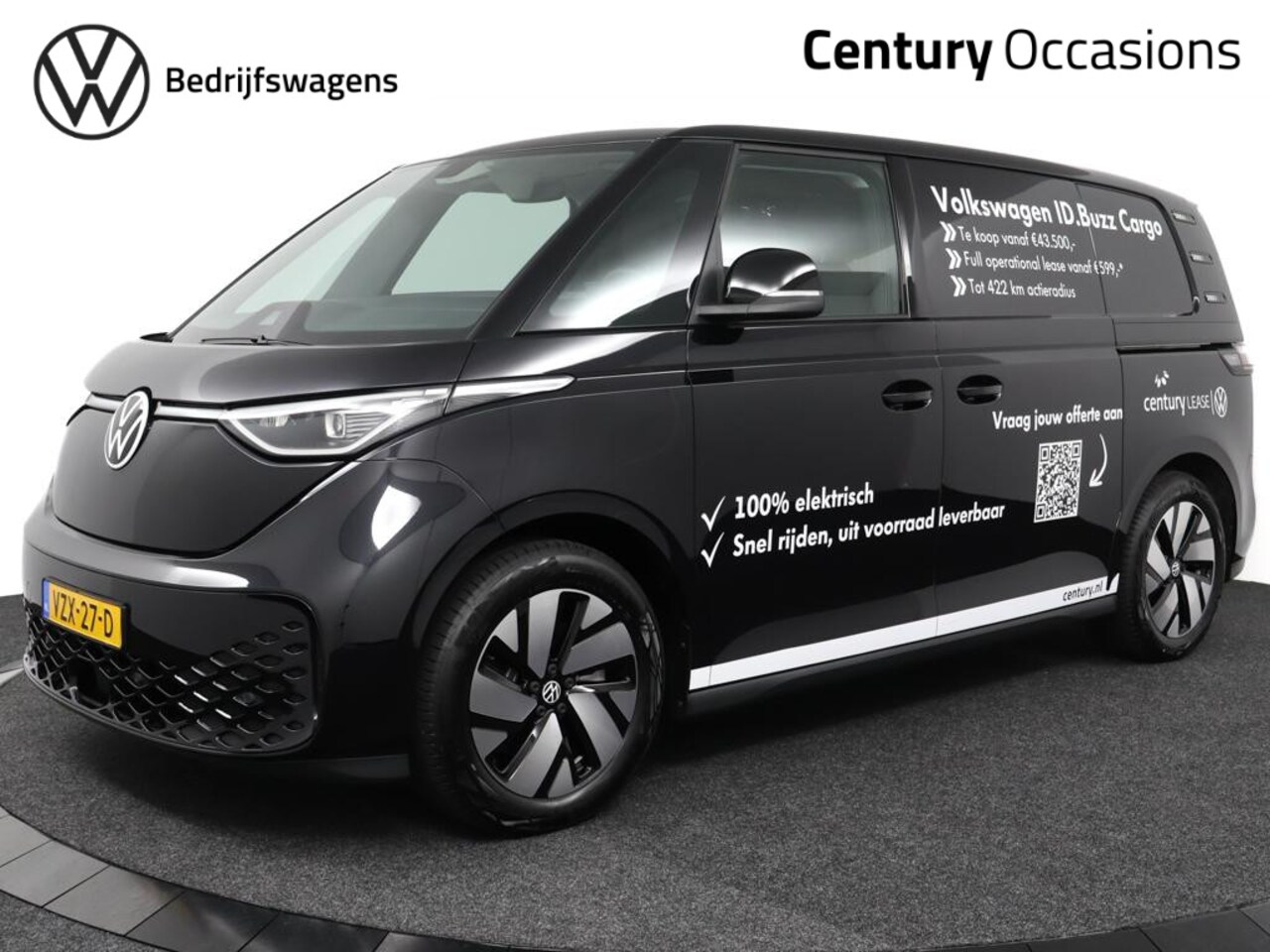 Volkswagen ID. Buzz Cargo - bedrijfswagens Cargo Elektromotor 150 kW (204 pk) 2988 mm Elektri - AutoWereld.nl