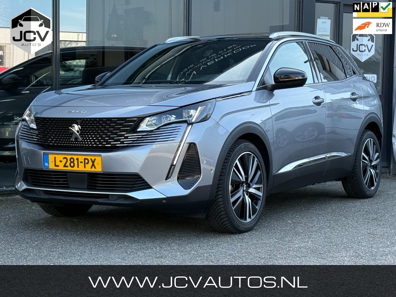Peugeot 3008 - 1.2 PureTech Blue Lease GT PANO/MEMORY/CAM/NAP - AutoWereld.nl