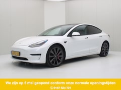 Tesla Model 3 - Performance AWD 486pk 75 kWh [ AUTOPILOT+530KM WLTP+PREMIUM AUDIO ]