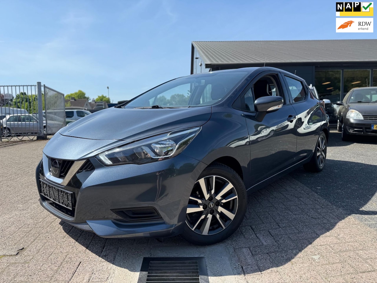 Nissan Micra - 0.9 IG-T N-Connecta*Navigatie*Lichtmetaal*Camera*Cruise Control*Luxe Uitvoering. - AutoWereld.nl
