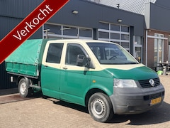 Volkswagen Transporter - 2.5 TDI 340 4Motion DC 4x4 pick up open laadbak Trekhaak