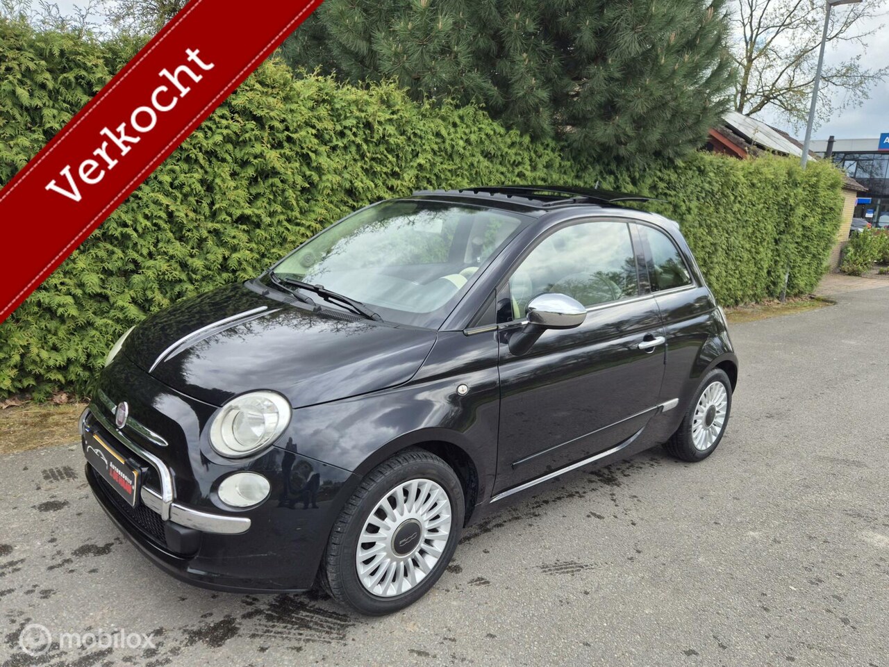 Fiat 500 - 1.2 Lounge Electrisch Panoramadak NWE APK GEEN IMPORT Airco - AutoWereld.nl