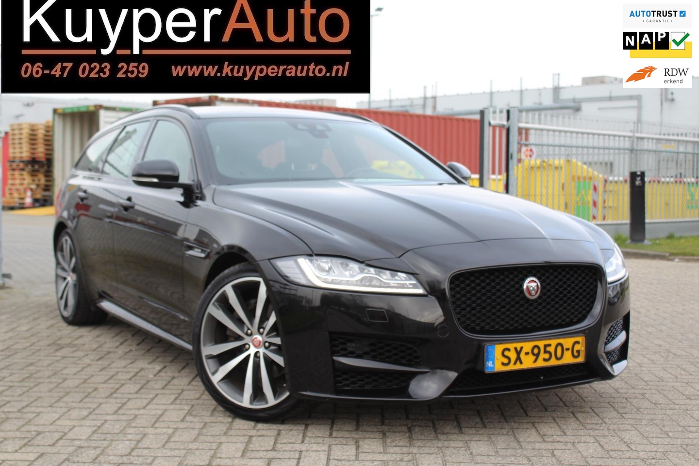 Jaguar XF Sportbrake - 2.0d Portfolio automaat 180 PK leder camera pano dealer onderhouden - AutoWereld.nl