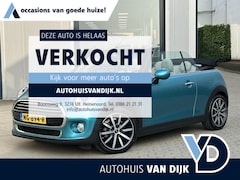 MINI Cabrio - 1.5 Cooper Chili Serious Business | NL-Auto/1e eign./H&K/Navi/Leder/Stoelverw./17-inch